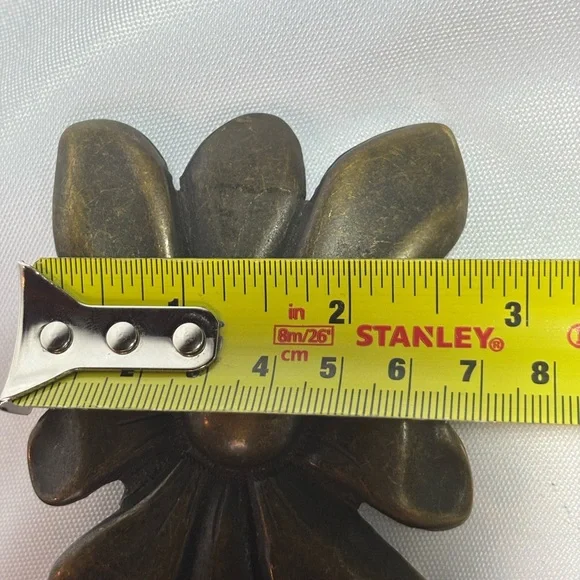ANTONIAZZI FIRENZE Made in Italy Floral Boho Cowgirl Buckle